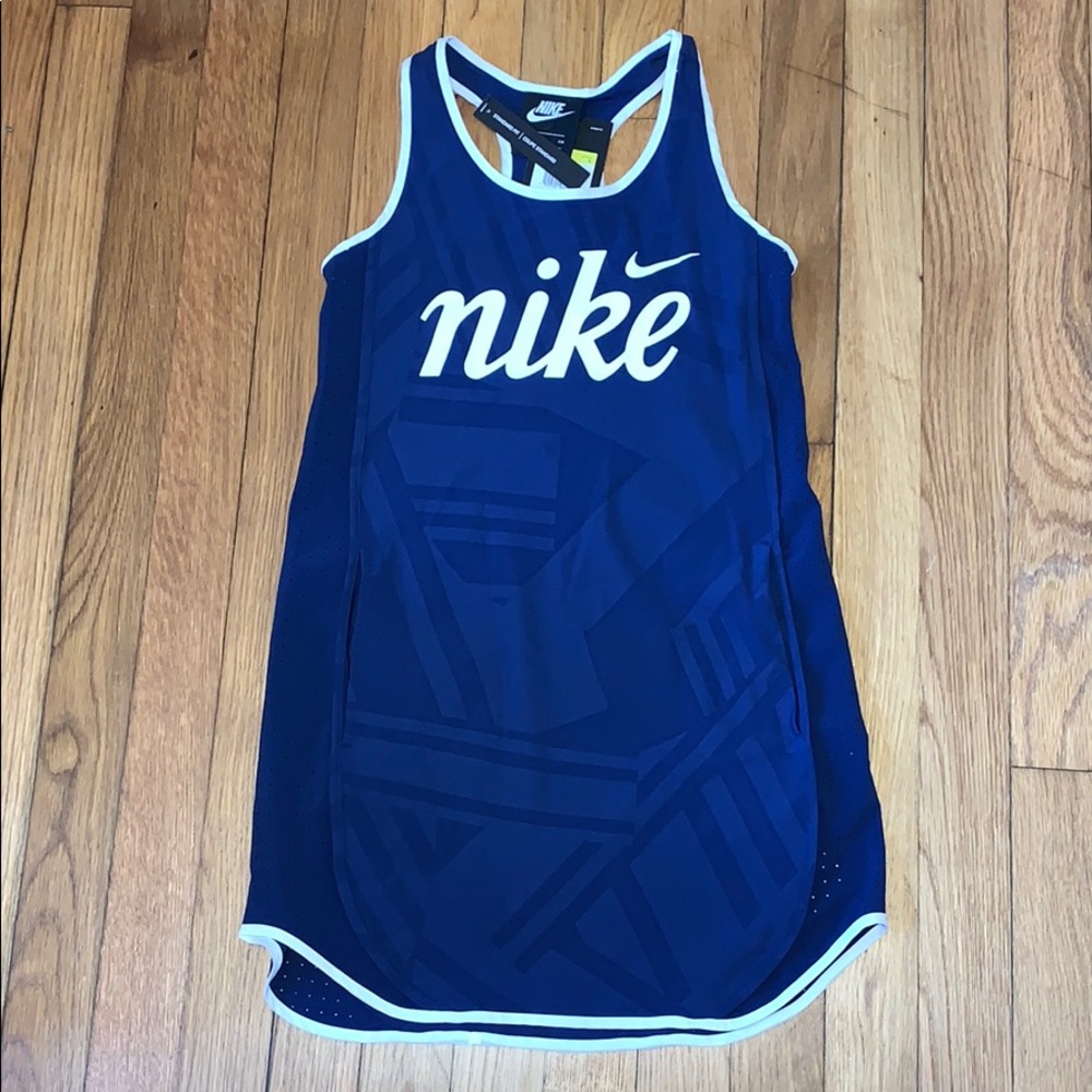 Nike Girls woven Dress S NWT